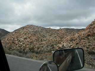 Mountains on Hiway 8 westbound