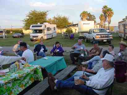 Group  at RV Club Get Together Cal Delta