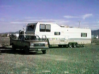 Our home at Quartzsite. AZ (LaPosa South - LTVA)