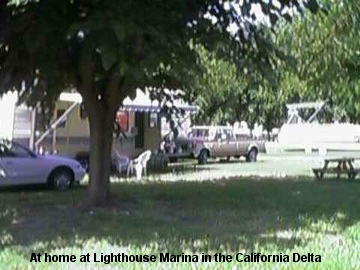 Home at Light House Marina in the California Delta