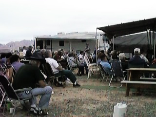 people in the audience at jam session