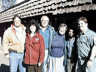 This is a photo of our Owners & Crew at Collins Lake.