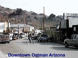Downtown Oatman Arizona