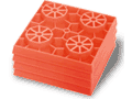 Orange Leveling Blocks