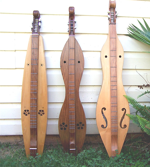 Mountain Dulcimers made by Steven Fletcher